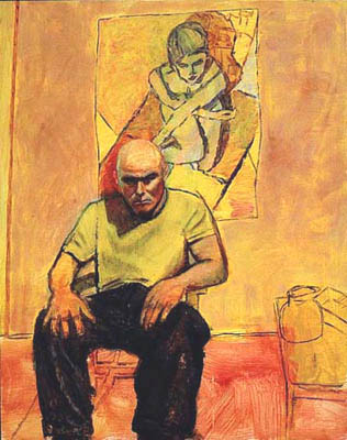Self Portrait in Yellow